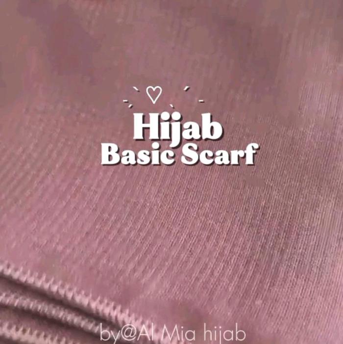 Al mia hijab basic scarf