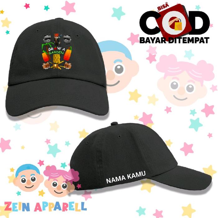 Topi anak Baseball Grow A Garden Farmer / Topi anak Grow A Garden Farmer Pet
