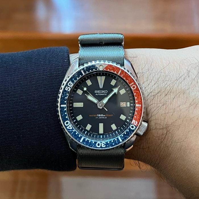 Seiko 7002J Pepsi, Vintage Seiko Diver