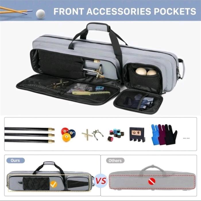 Tas ransel perlengkapan bermain billiard - tas stic billiard 3in 1