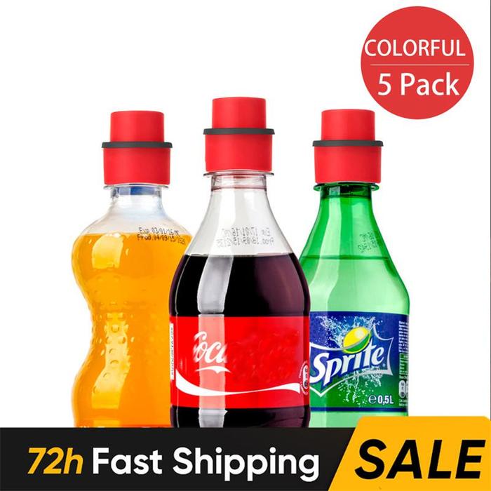 5pcs Press Type Aerated Soda Sealer Soda Beverage Soda Soda Beverage