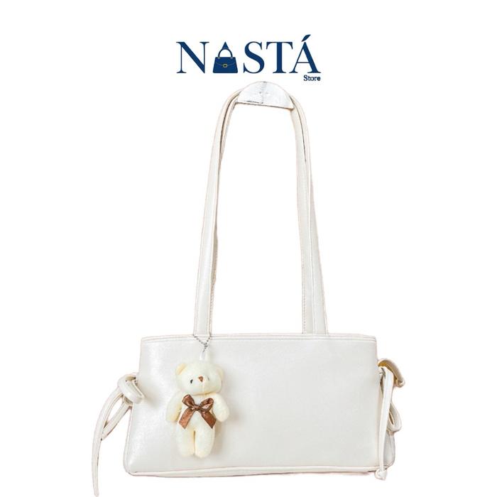 Nasta Bag - Thalia - Tas Wanita shoulder bag tas 2ruang untuk wanita bahan kulit sintetis tebal