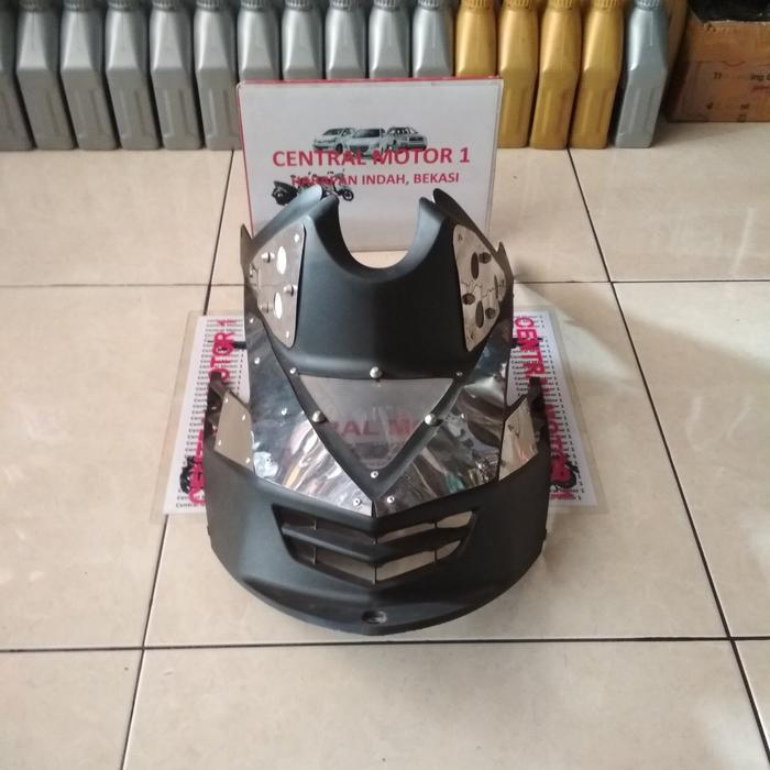 tutup dek mesin Mio soul carbulator variasi