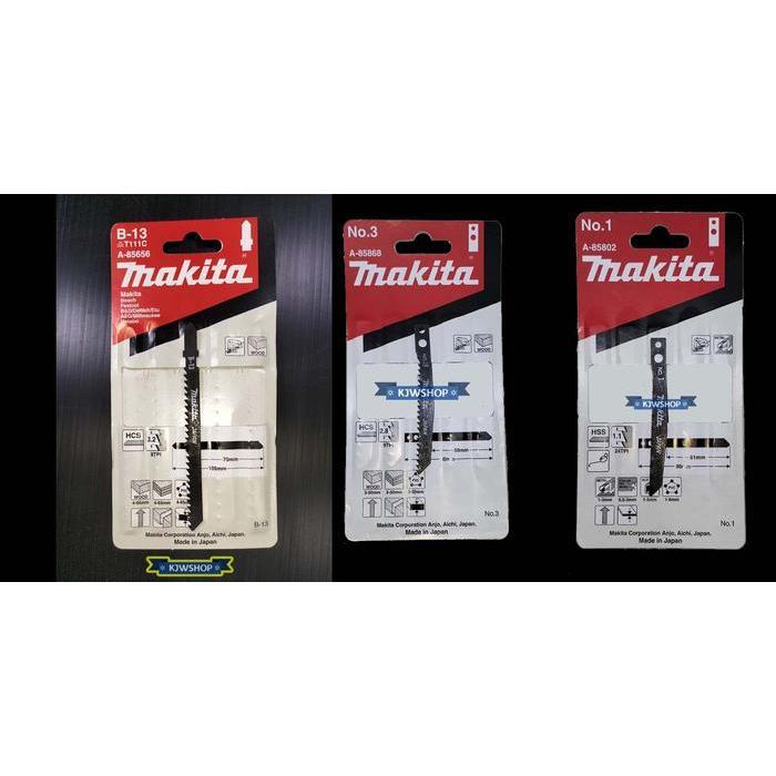 Mata Jigsaw Jig Saw Blade Gergaji Triplek Kayu Wood Metal Besi Makita