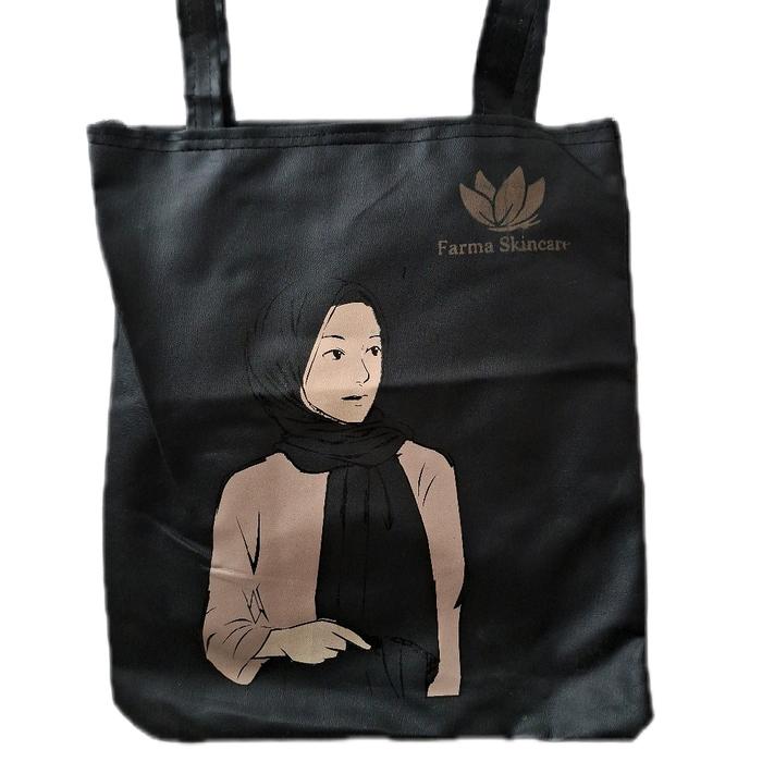 Tote Bag Skincare - Farma Skincare - Bisa Muat Apa Aja