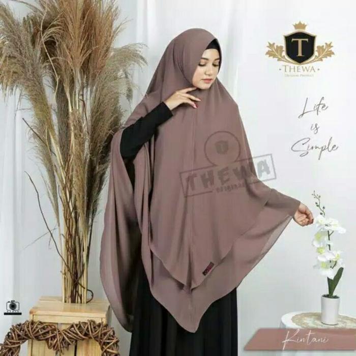 Khimar Jumbo Khimar Kintani Khimar Ori Thewa Khimar Lancip Jilbab Jumbo Syari Jilbab ceruti babydoll