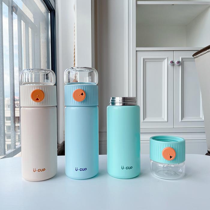 Tea Infuser Bottle Thermos Tea Separation Mug Cute Thermos Mug