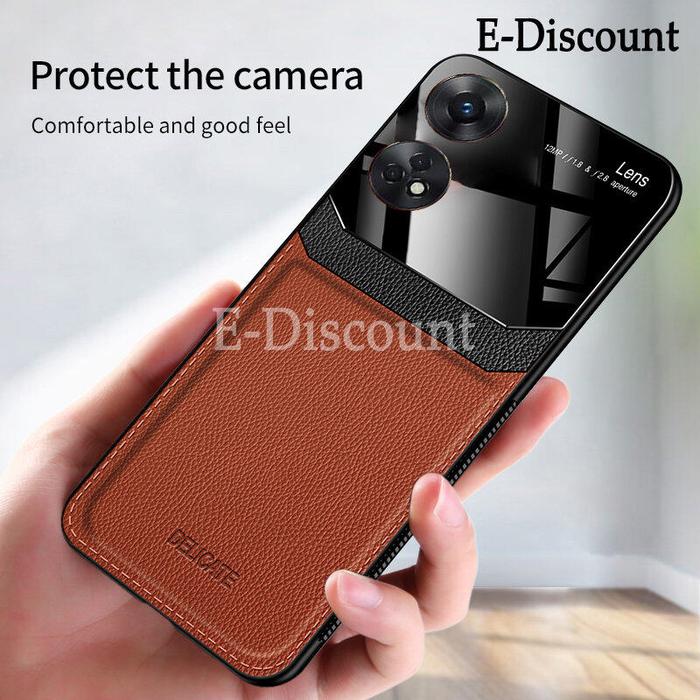 Nillkin Casing Ponsel OPPO Reno8T, Pelindung Belakang Lensa Belakang