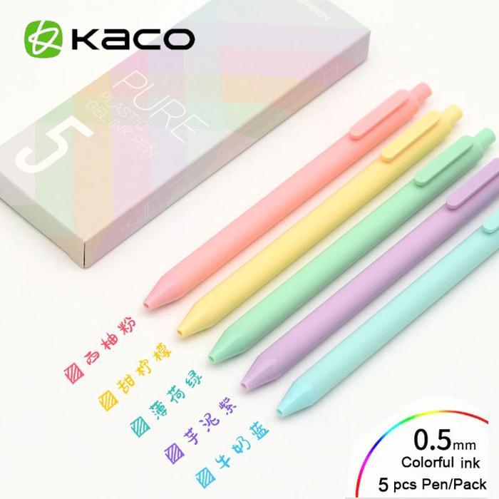 KACO TUBE Pena Gel Aluminium 0.5mm 1 PCS - K1024 (Black Ink)