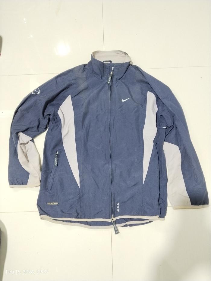 Jaket windbreaker n*ke original tanpa hoodie thrift