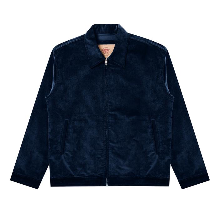 ETERNALWORKS EDTRO NAVY CORDUROY JACKET - JACKET CORDUROY