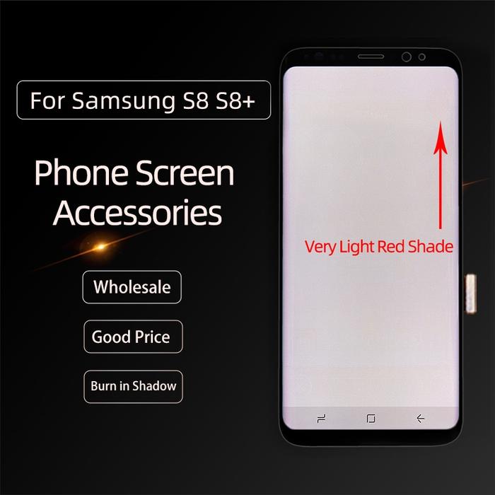 Slight Burn Touch Screen For Samsung Galaxy s8 S8 Plus LCD AMOLED