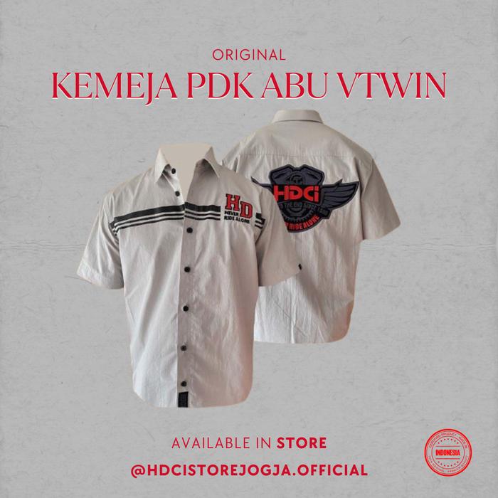 Kemeja Vtwin Harley Davidson Club Indonesia Original