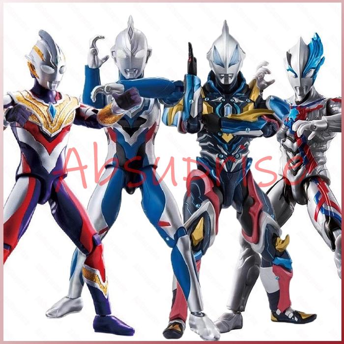 Action Figurines Ultraman Trigger Ultraman Geed Galaxy Rising Ultraman Z Ultraman Blazar Multi SHF U