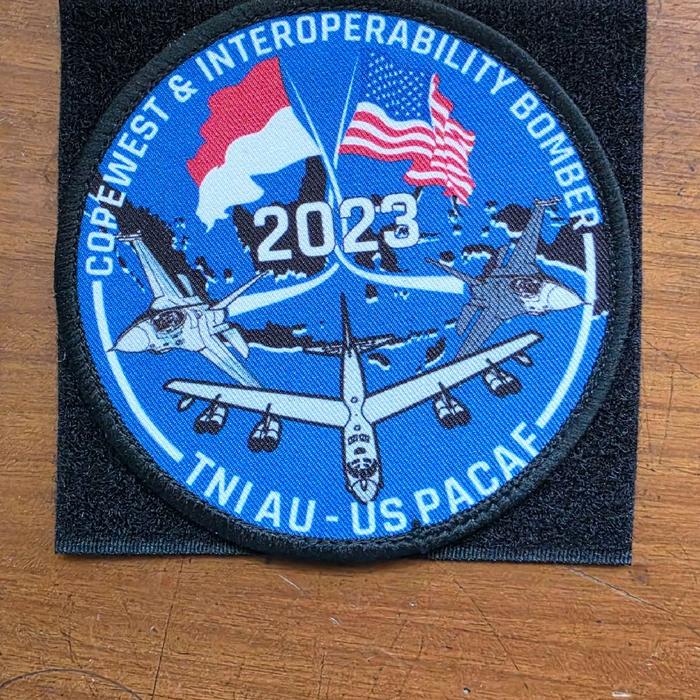 Patch CopeWest 2023 TNI-AU & USAF
