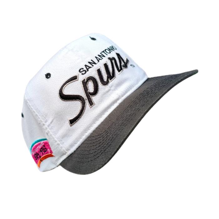 Topi Snapback vintage 90's Hat Ss Twill San Antonio Spurs two tone