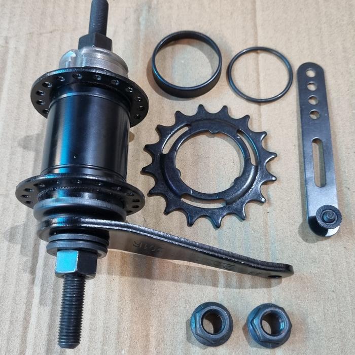 "Jual Produk Hub Torpedo Power BMX Fixi 32h 36h 16T hitam ''