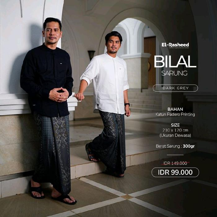 EL-RASHEED BILAL SARUNG SIZE 210cm X 120cm
