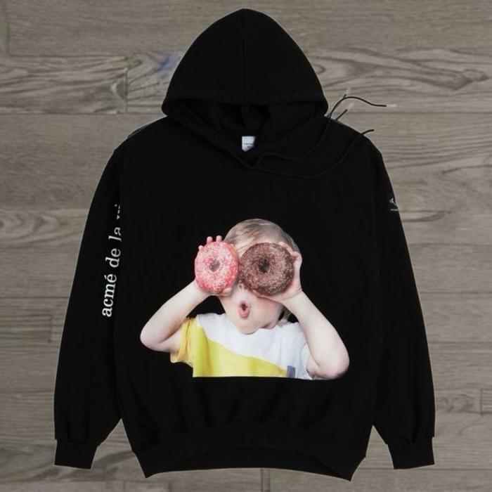 Hoodie adv baby face donat