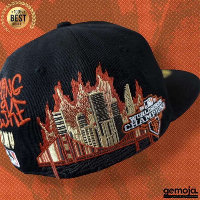 TOPI FITTED BUILT UP WORLD SERIES SKULL EDITION IMPORT SNAPBACK BUILD UP - NB707