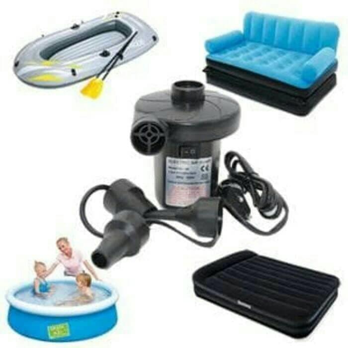 POMPA LISTRIK ELECTRIC AIR PUMP POMPA KASUR ANGIN, KOLAM RENANG