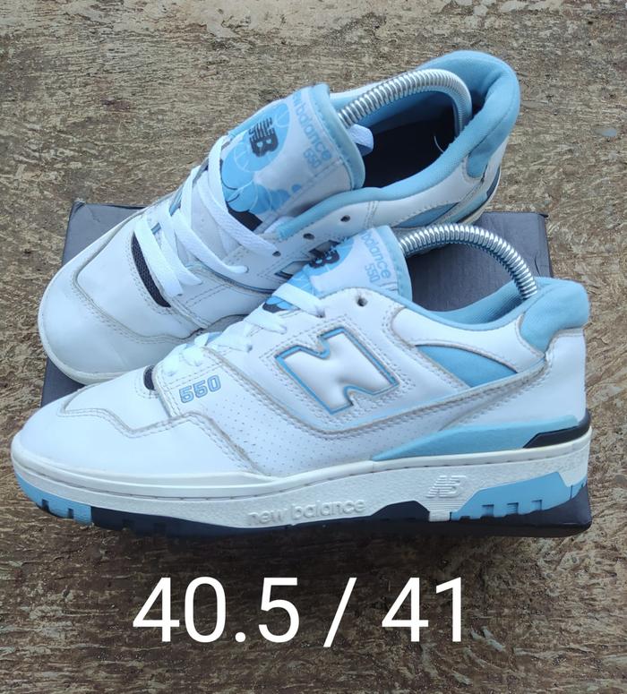 Sepatu New Balance 550 Carolina Blue (second 0ri)