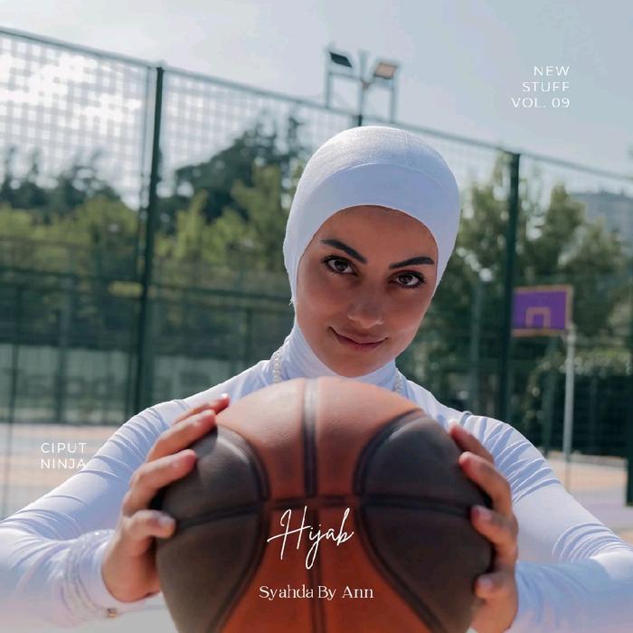 Ciput Ninja Rayon Cooltech 'Alea' untuk Wanita Modern - Kerudung, Jilbab, Katun, Topi Lembut Santai