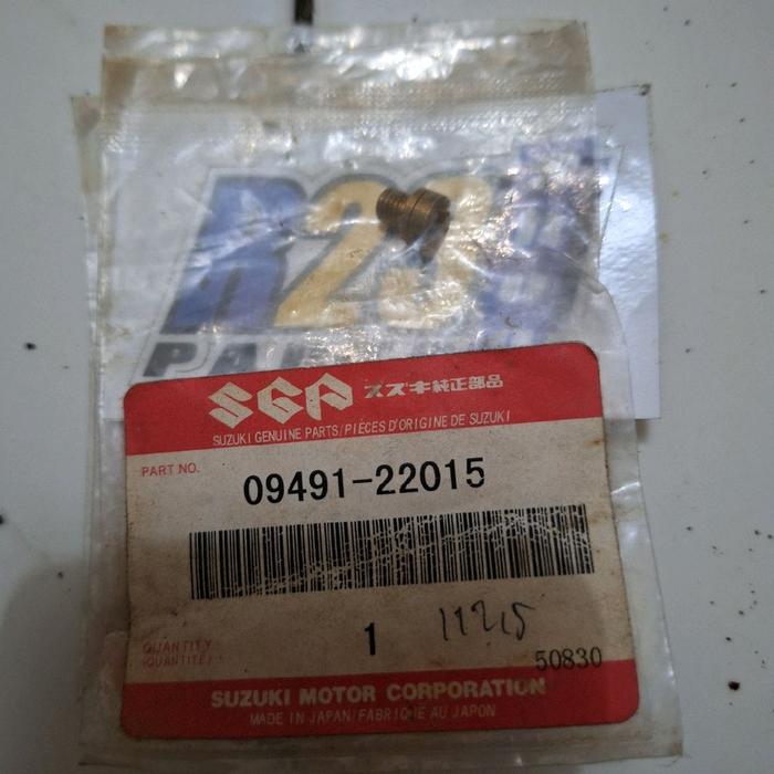 MainJet Suzuki RC 80 RC 100 Ukuran 112.5