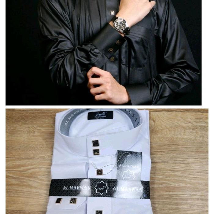 Jubah Almarwan kancing gold (emas)