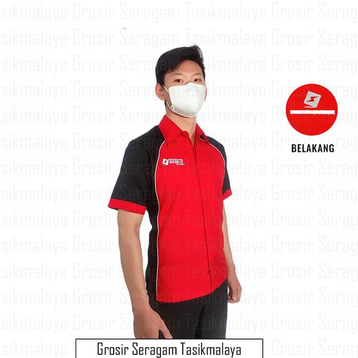 Seragam Kurir Sicepat Pria Kemeja Kantor Sicepat Kemeja Seragam Kerja Sicepat Kurir Ekspedisi Pengir