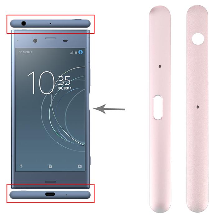 Original 1 Pair Side Part Sidebar For Sony Xperia XZ1