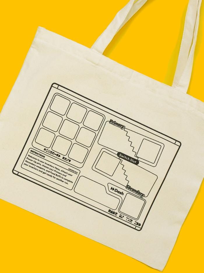Kidbash Inventory Tote Bag Game UI | Tas Selempang Game Retro