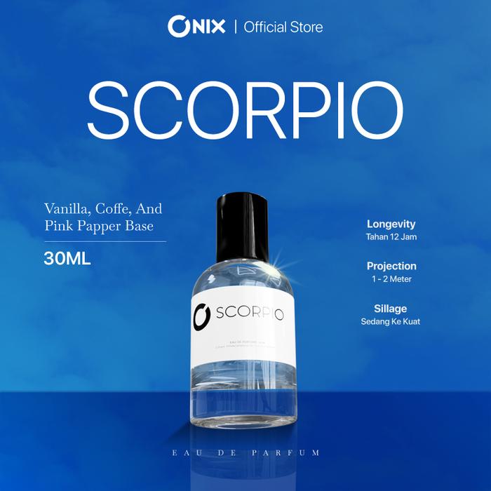 ONIX Fragrance - SCORPIO Eau De Parfum 30ml | Aroma Floral Fruity Woody Oriental Perfume Pria Wanita