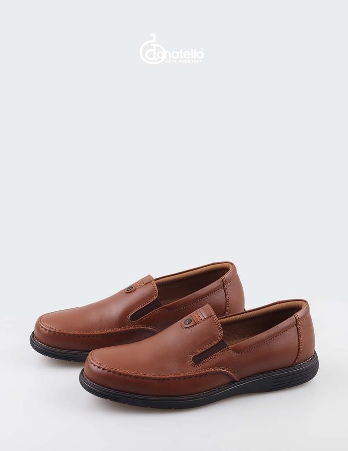 Donatello XDY70102 Sepatu Formal Slip On Pria Kulit Asli