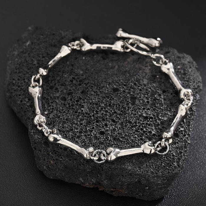 Elloise Gelang Pria 19cm-22cm Tangan Bangle gelang titanium gelang putih bangle gelang rantai gelang