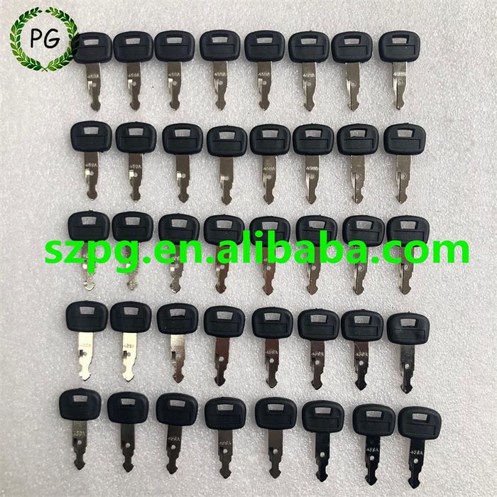 40PCS 459A Ignition Switch Key For Kubota Mini Excavator