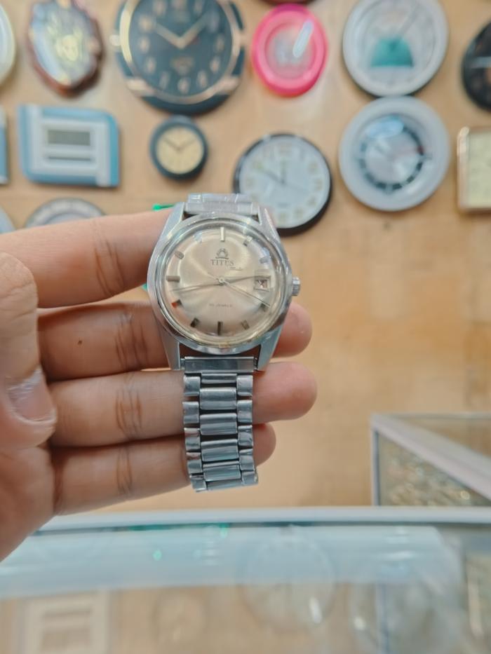Jam Tangan Titus Second Seken Bekas Mulus Like New Rantai Panjang Automatic