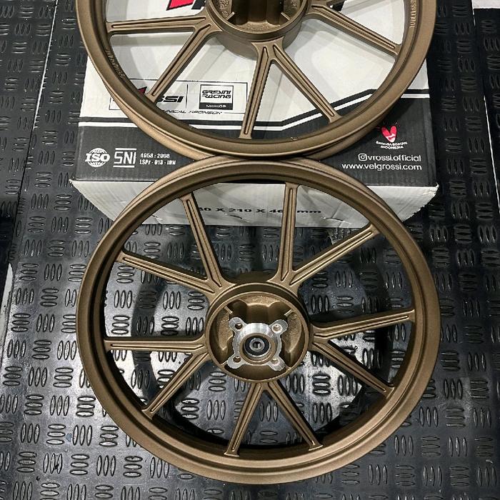 velg vrossi noz gp wheel suzuki satria 2tak double disc