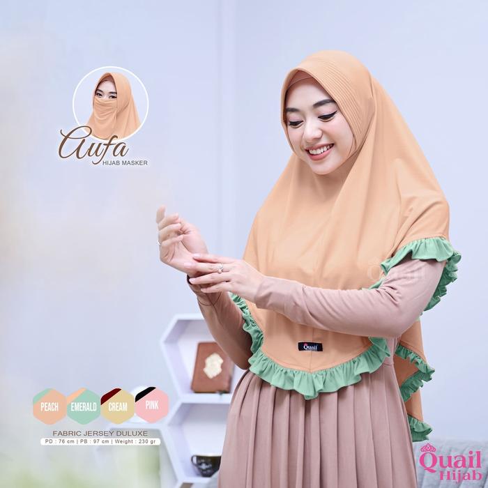 Quail Hijab - Aufa Hijab Masker