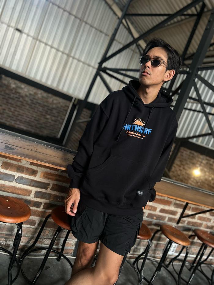 Jaket Hoodie Brand Lokal HRTN Supply Sun Summer Unisex