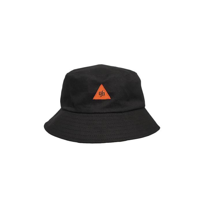 HUSTED TOPI HUSTED MIRAGEZ BLACK BUCKET HAT