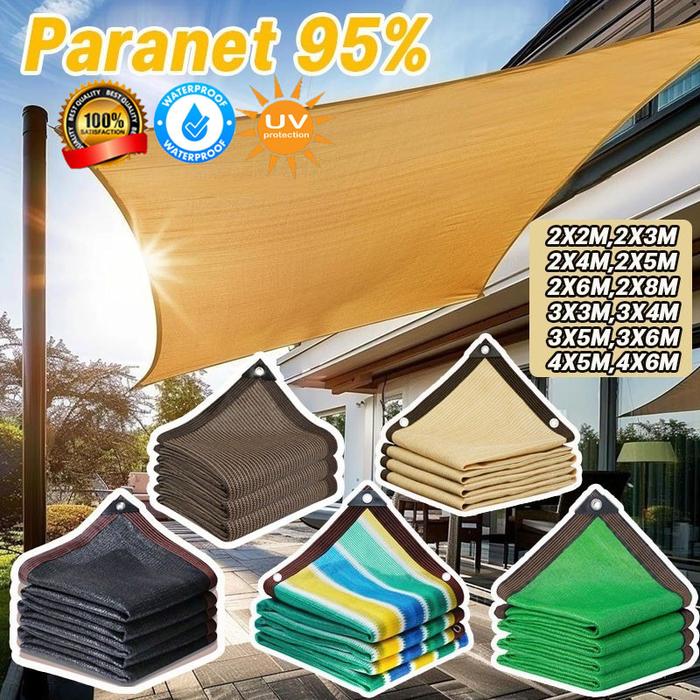 [✅READY STOCK ] 5 Warna Jaring Paranet 95% Anti-UV Jaring/Outdoor Garden/jaring Paranet Anti UV Dan 