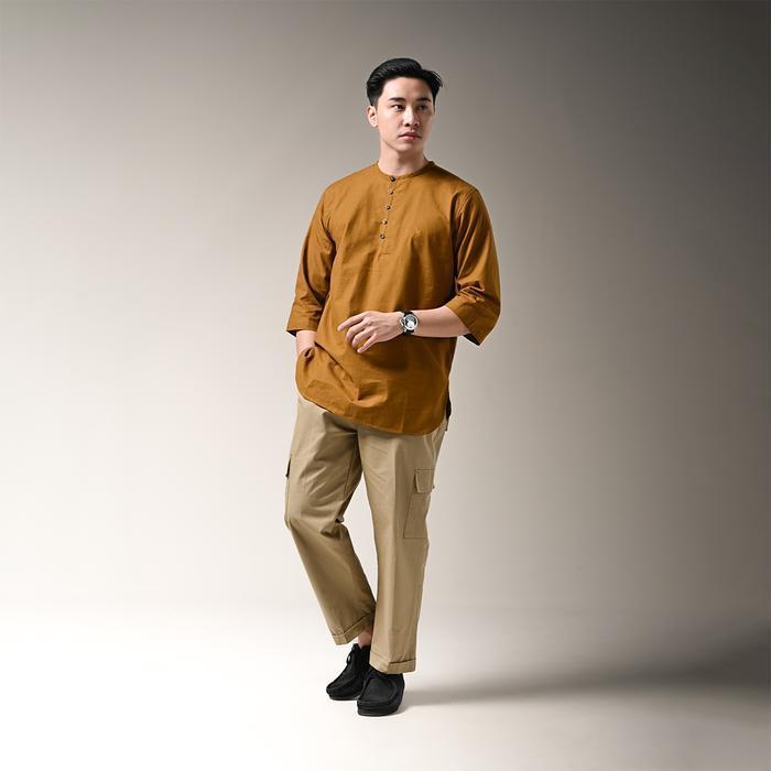 Premium (Ready) Terjamin Cambra By Kaum Adam - Kemeja Koko Modern Bahan Premium Lengan Pendek Terlar