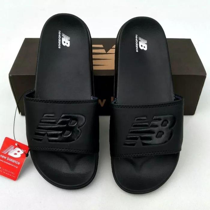 Sandal Slop NB NEW BALANCEE Untuk Pria Wanita Masa Kini Original Sendal Slide Slop Free Box Dan Pape