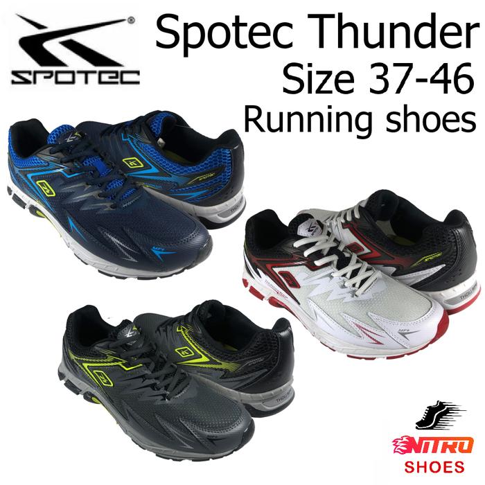 Sepatu Running Spotec Thunder / Sepatu Lari Running Pria