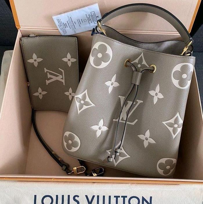 AUTHENTIC LV NEONOE MICROCHIP BICOLOR