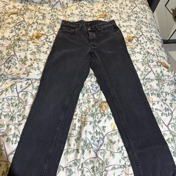Celana Nudie Jeans Rad Rufus Vintage Black Original (W29 L32) Second