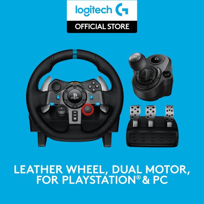 Logitech G29 Driving Racing Wheel + Logitech Driving Shifter Bundling
