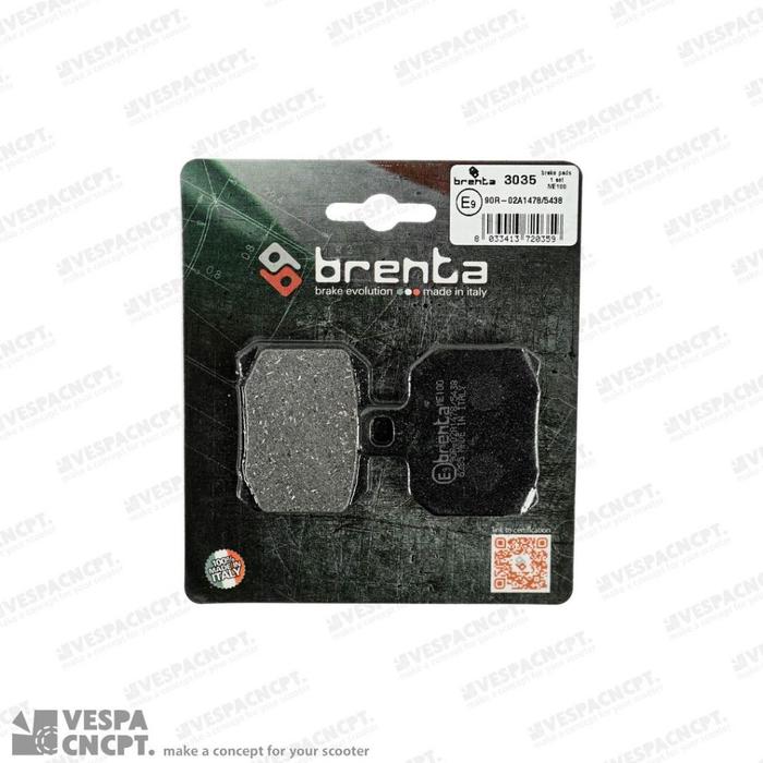 Brake Pad Kampas Rem Brembo 2p 1 Pin Brenta