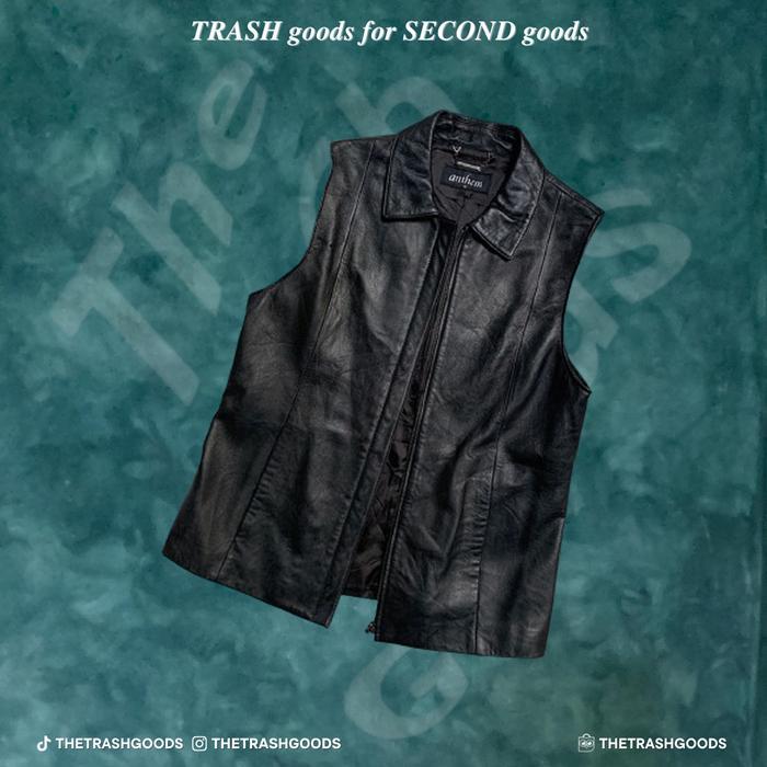 Leather Jacket, Leather Vest, Jaket Kulit, Vest Kulit, Rompi Kulit
